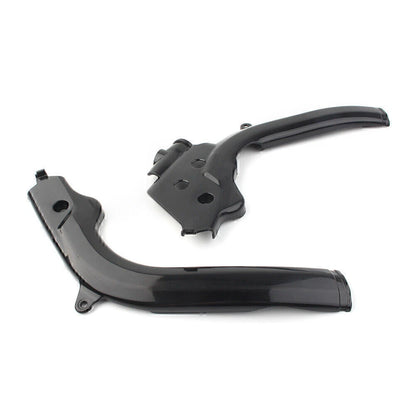 Black Plastic Frame Guards for KTM SX SXF EXC 125 250 350 450 (2016-2018)