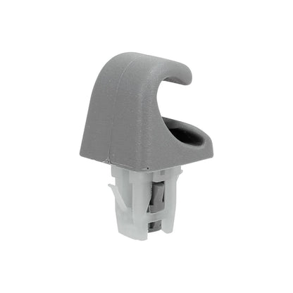 Gray Car Sun Visor Hook Clip Retainers for Toyota Rav4, Corolla (2001-2023)