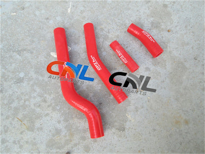 RED silicone radiator hose for YAMAHA YZ450F (2003-2009)