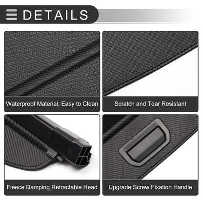 Cargo Cover for BMW X5 Trunk Parcel Shelf Carbon Fiber Black