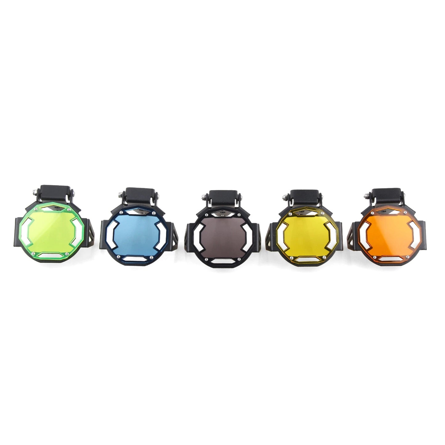 Fog Light Covers for BMW R1200GS/ADV, F800GS (2013-2023) - LED Auxiliary Lamp