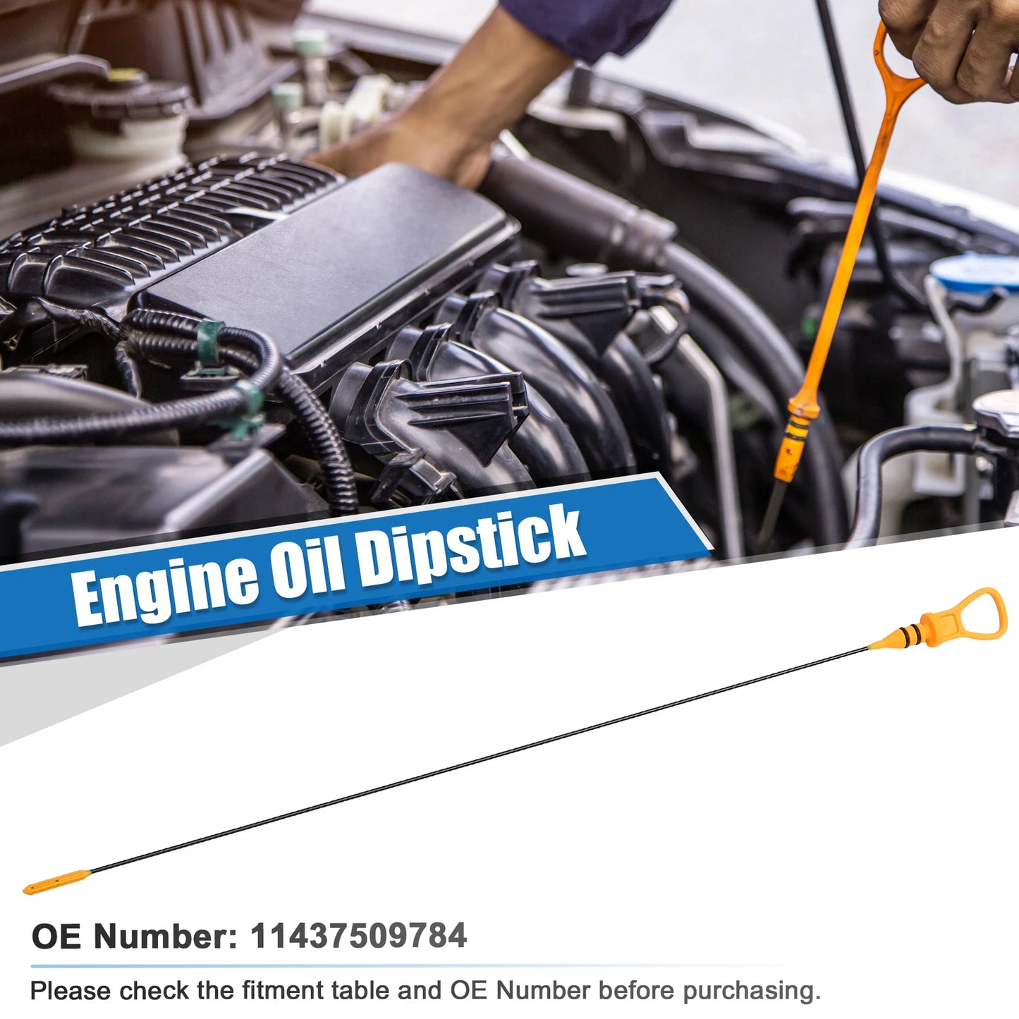 Engine Oil Dipstick for Mini Cooper Base S 1.6L L4 (2002)
