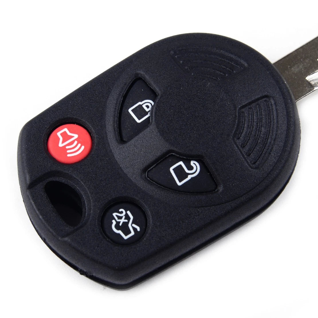 4 Button Key Shell Cover Uncut Blade for Ford Focus Edge Escape Mercury