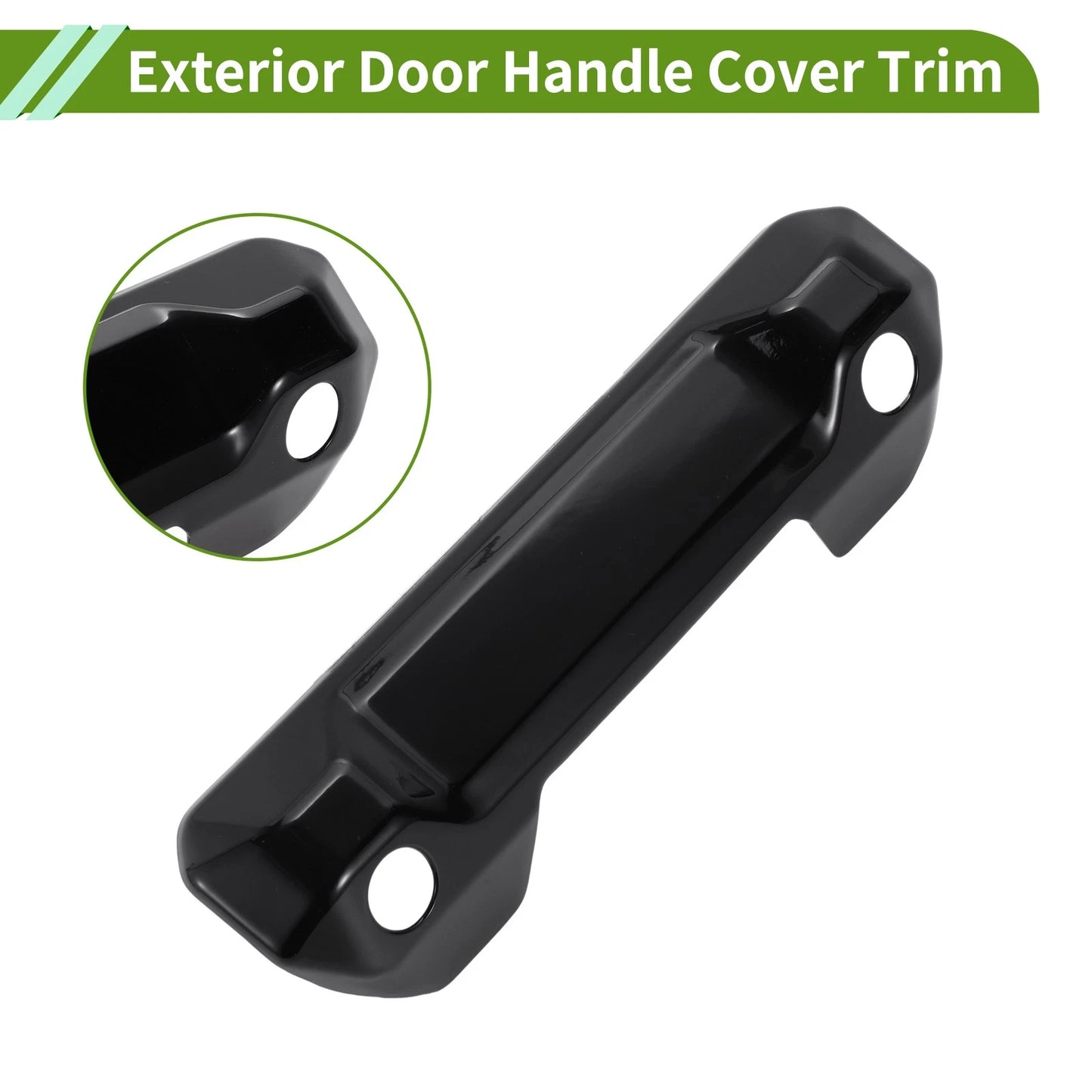 Exterior Door Handle Cover Trim for Toyota Tundra (2 x) 2022-2025 ABS