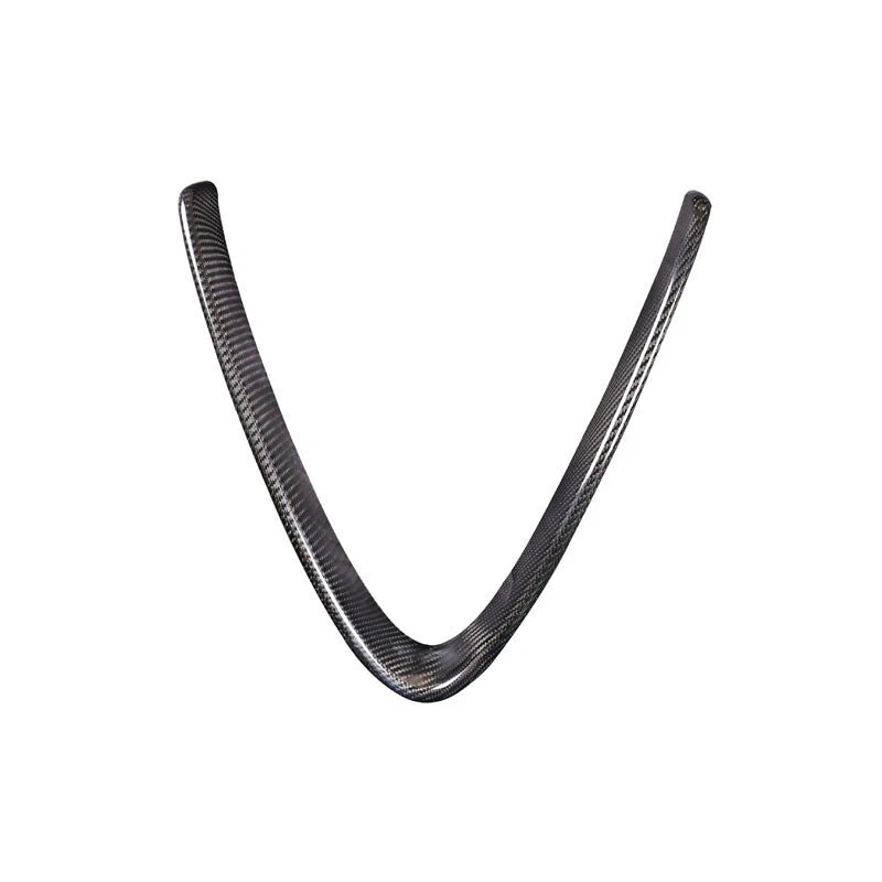 100%Carbon Fiber V Shape Grille Trim For Alfa Romeo Giulia Base Ti Sport 2017-24