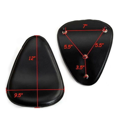 Spring Bobber Solo Seat for Harley Davidson Sportster Iron XL883 1200 (2004-2023)