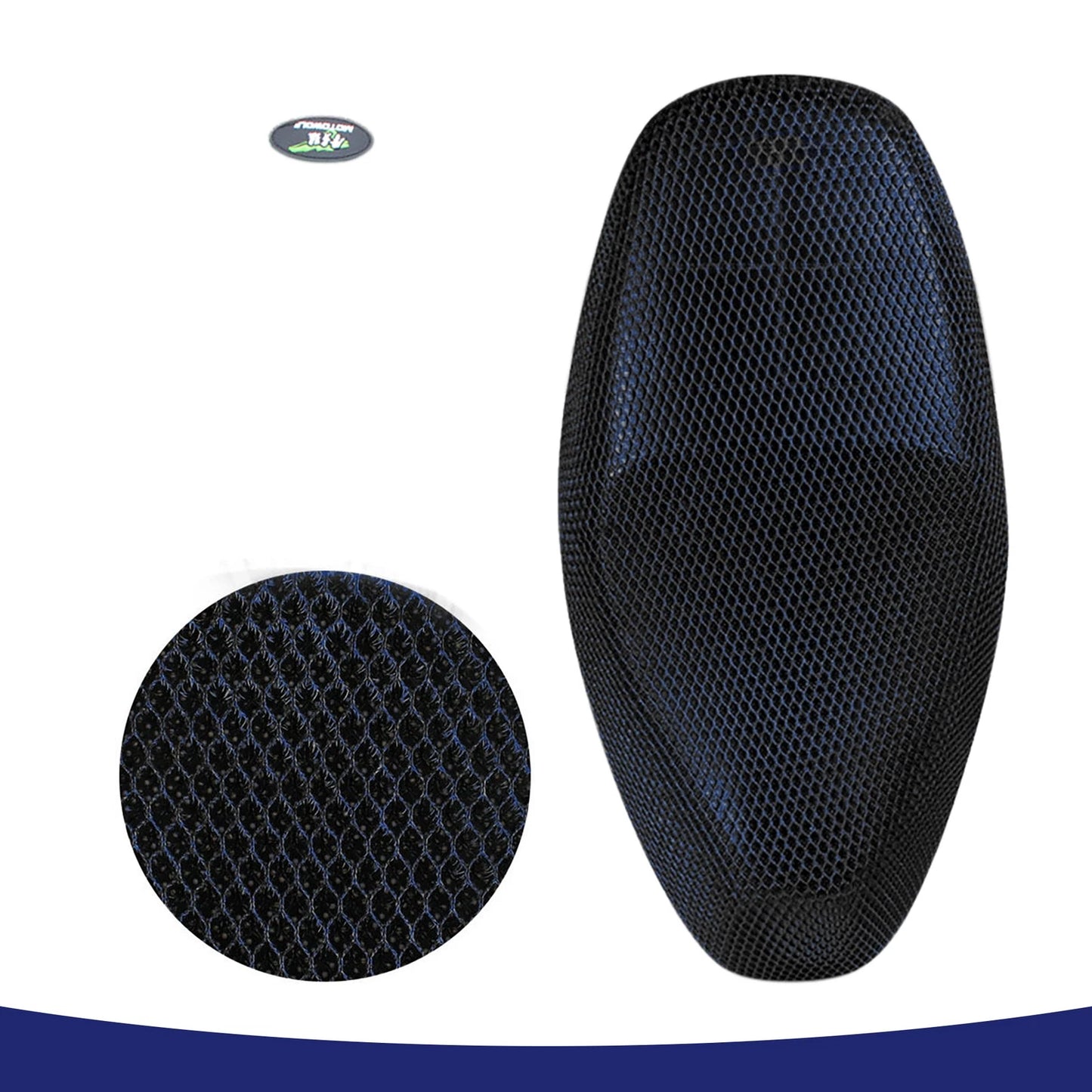 Item XXL Motorcycle Moped Seat Cover Breathable Mesh Net Cushion Universal