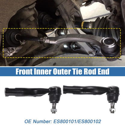 Front Outer Tie Rod End Links for Ford Fusion (2006-2012)