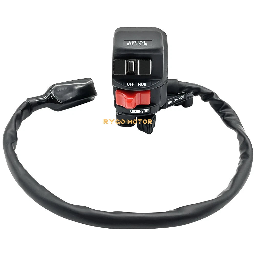 Handlebar Kill Switch Start Stop Headlight for Kawasaki KVF400A/B (1997–1998)