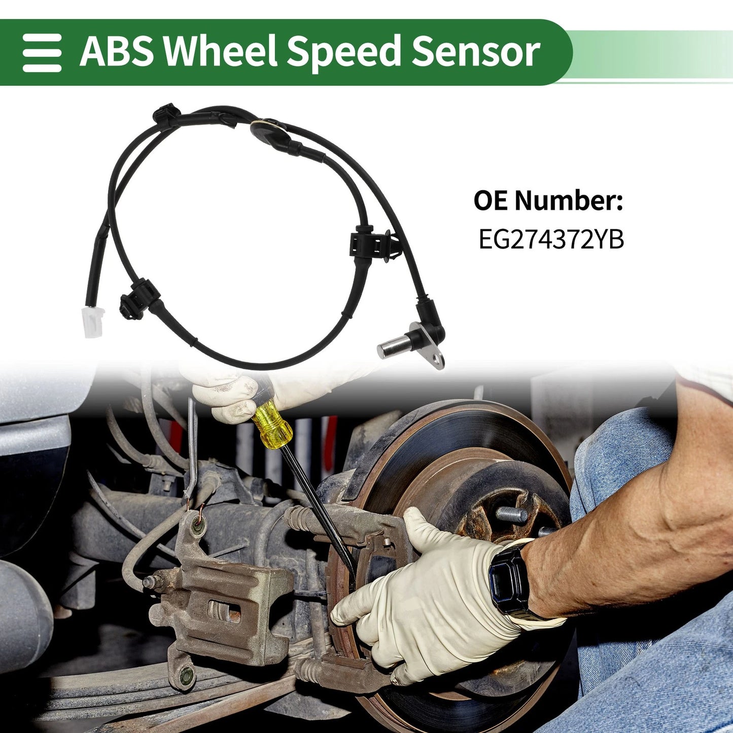 ABS Wheel Speed Sensor for Mazda CX-7 AWD (2007-2012)