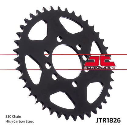 Sprocket / 40T / Rear Steel Sprocket for Arctic Cat DVX400 (2004–2008)