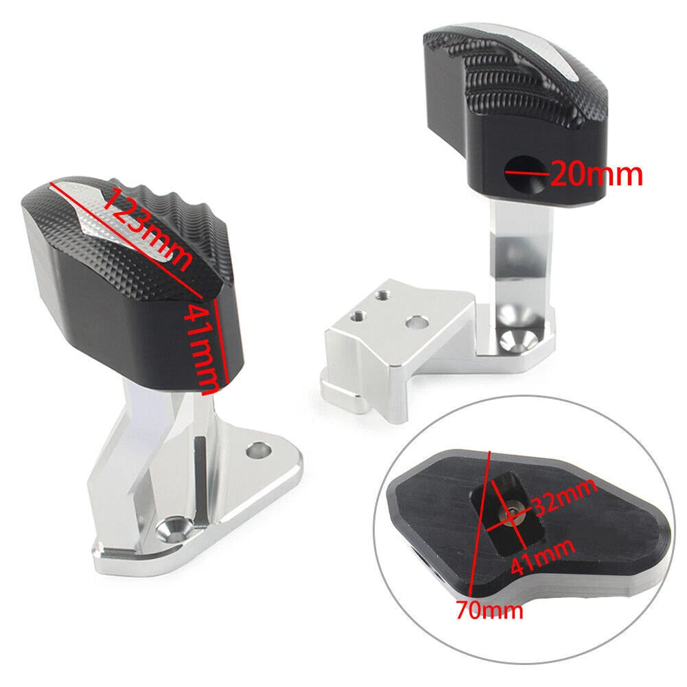 Engine Crash Bunds Slider Pads Protector for Suzuki Hayabusa GSXR1300 (21-23)