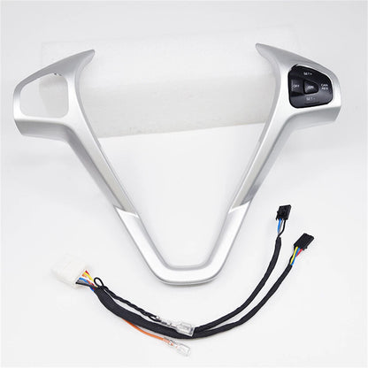 Steering Wheel Trim + Right Switch Button for Ford Fiesta MK7 MK8 Ecosport (2013)