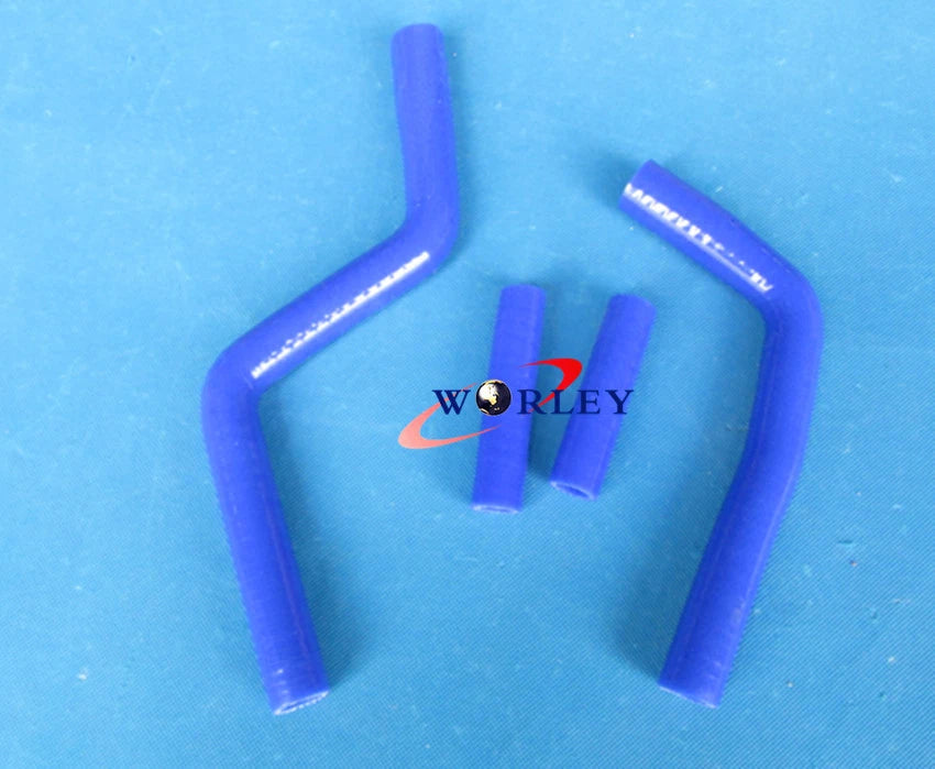 Silicone Radiator Hose Kit for Yamaha YZ125 (2003-2008) - Blue