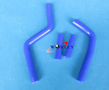 Silicone Radiator Hose Kit for Yamaha YZ125 (2003-2008) - Blue
