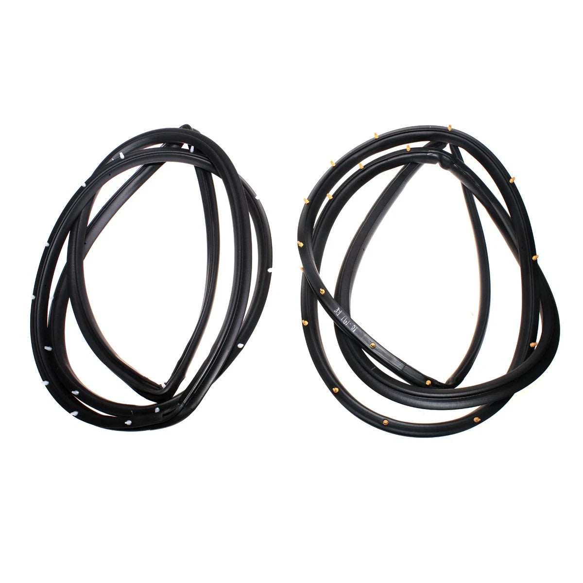 Rear Door Weatherstrip Seal Set for Honda City 3rd Gen Type Z Sedan 1996-2002