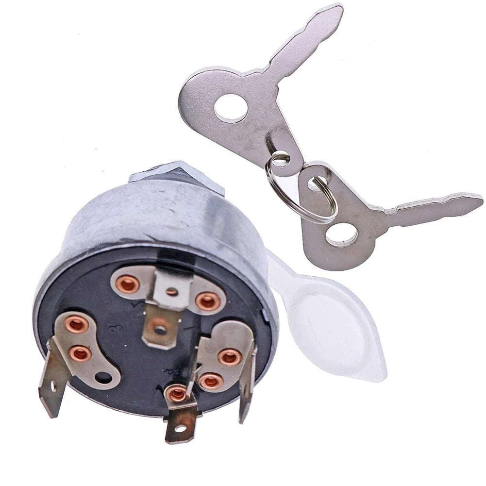 Switch 2 x Tractor Ignition Switch 12V/24V Accessories Durability for Tractor