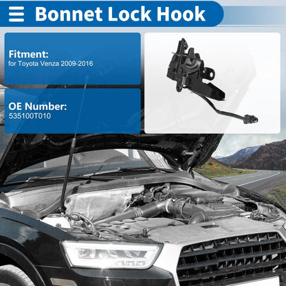 Bonnet Latch Assembly for Toyota Venza (2009-2016) - 1 x Quality Replacement