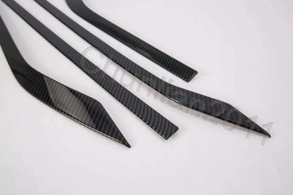 Door Sill Side Molding Cover Trim for Subaru Forester (2019-2023) 4 x Fiber