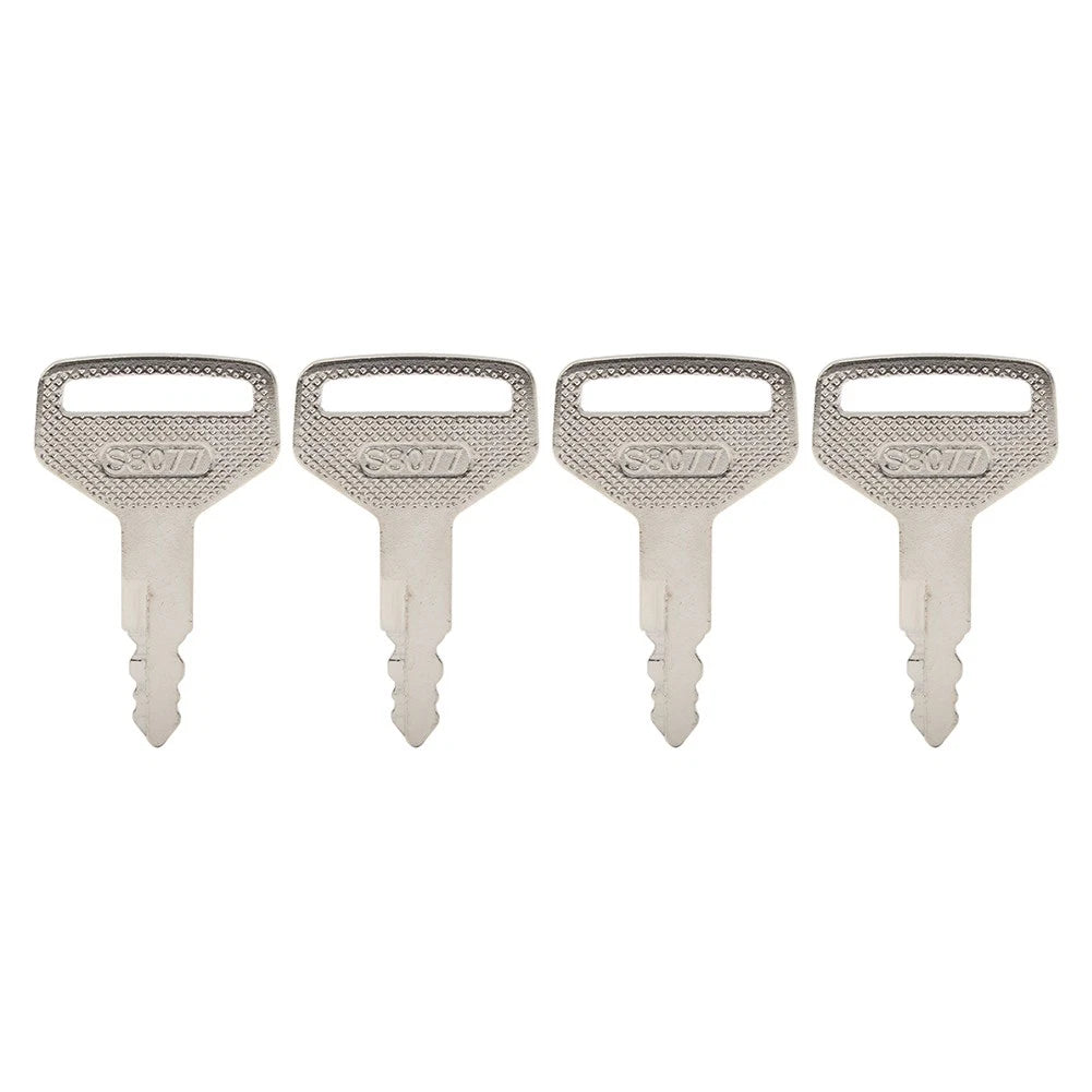 4 x Ignition Keys for Kubota Tractor RTV1100 L & M Series (2004-2023)