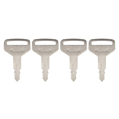 4 x Ignition Keys for Kubota Tractor RTV1100 L & M Series (2004-2023)