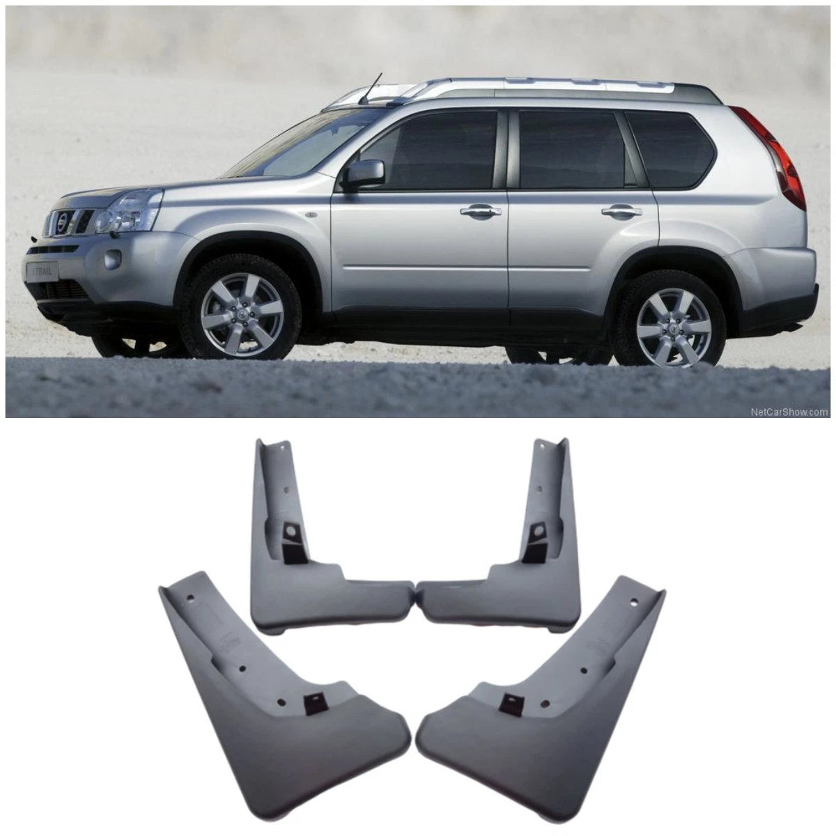 Mud Flaps Splash Guards for Nissan X-Trail T31 (2008-2013)