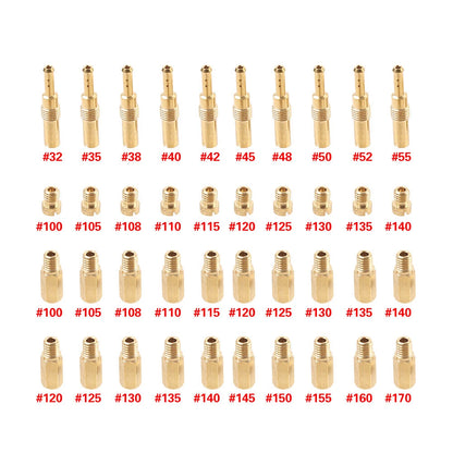 40x Carburetor Main & Pilot Jet Kit for PWM CV CVK PWK PE