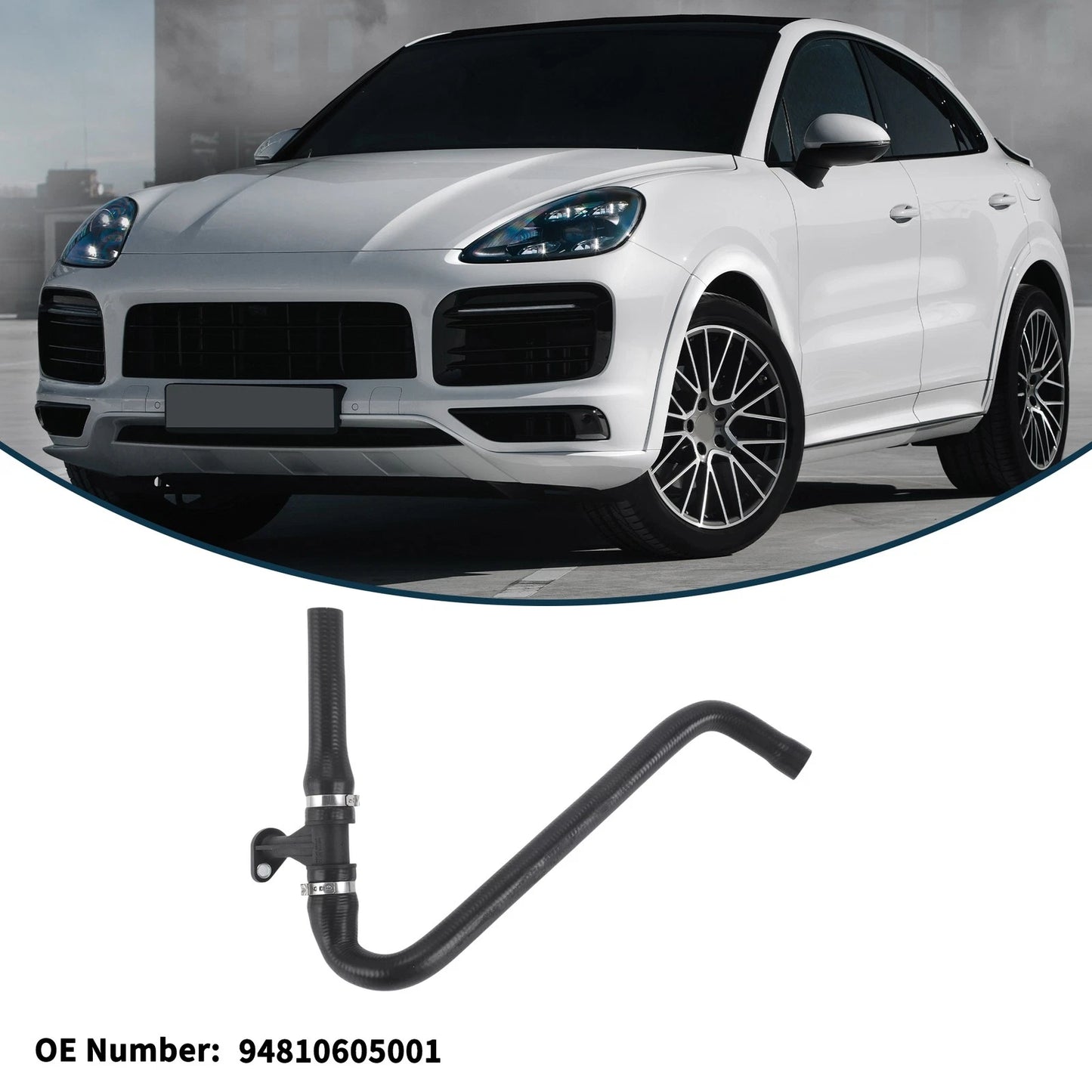 Radiator Hose for Porsche Cayenne (2002-2006) Coolant Pipe