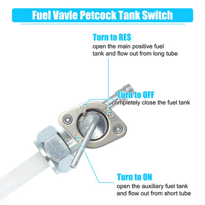 Fuel Valve Petcock Gas Tank Switch for Honda Z50R (1979-1989)