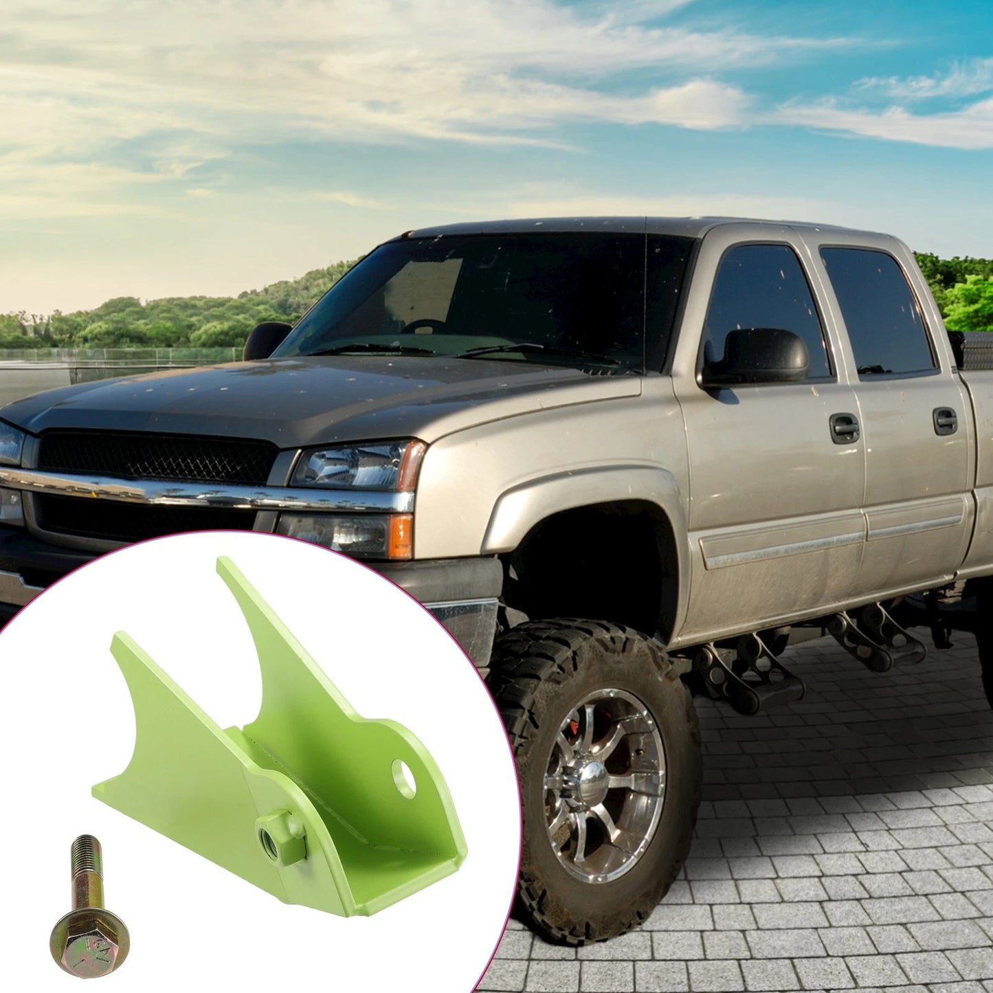 Rear Upper Shock Bracket for Chevrolet Silverado 1500 (2007 - 2013)
