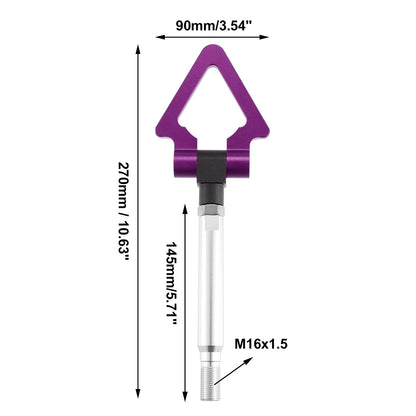 Front Bumper Tow Hook Screw Triangle Shape for Subaru BRZ