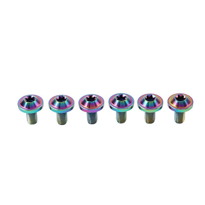 6 x M5x30mm Alloy Torx Head Screws for Bike Motorcycle