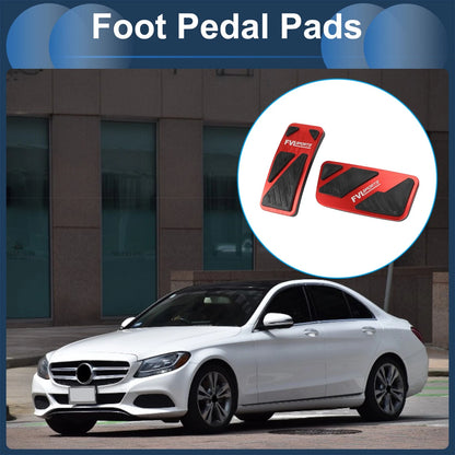 Automatic Foot Accelerator Pedal Covers for Ford Ranger 2024 Red