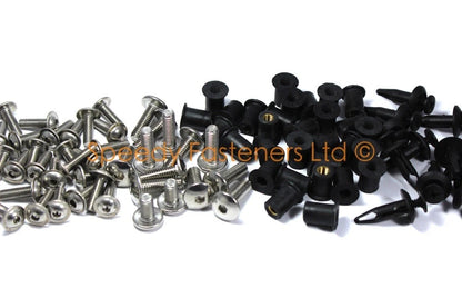 Stainless Fairing Bolts & Screen Bolt Kit for Kawasaki Z1000SX (2010–2013)