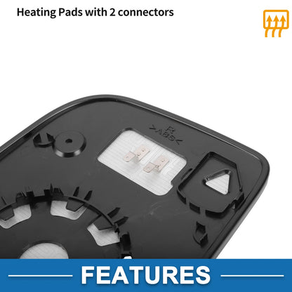 Heated Right Upper Side Mirror Glass for VW Crafter & Mercedes (2017-2023)