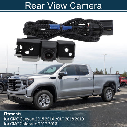 Rear View Park Assist Backup Camera for GMC Canyon (2015-2019, 2017-2018)