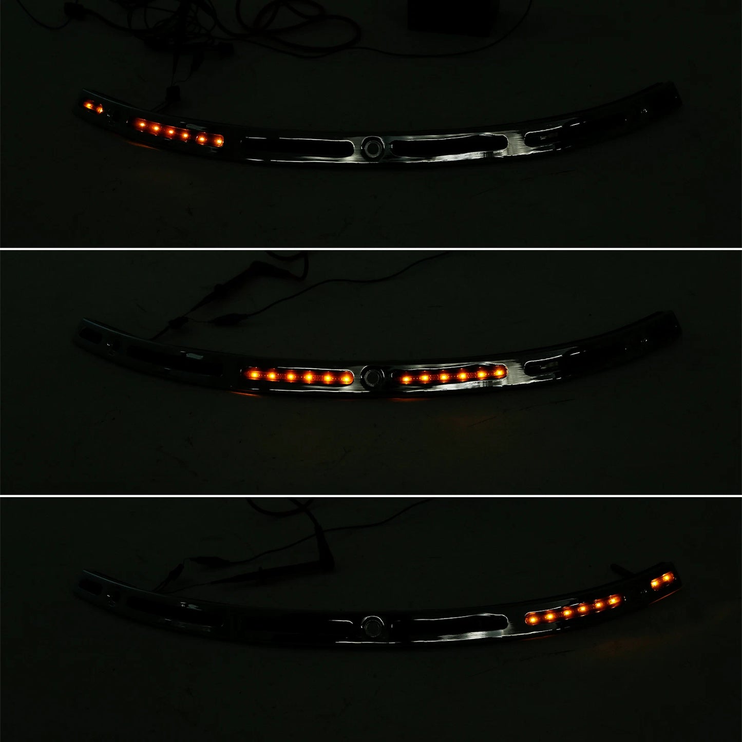 Batwing Windshield LED Trim for Harley Street Glide Electra Glide (2014 - 2024)