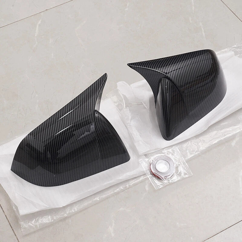 Carbon Fiber Style Mirror Covers for Tesla Model Y (2020-2022)