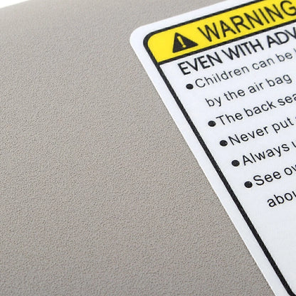 Gray Right Side Sun Visor with Vanity Light for Toyota Highlander (2008-2013)