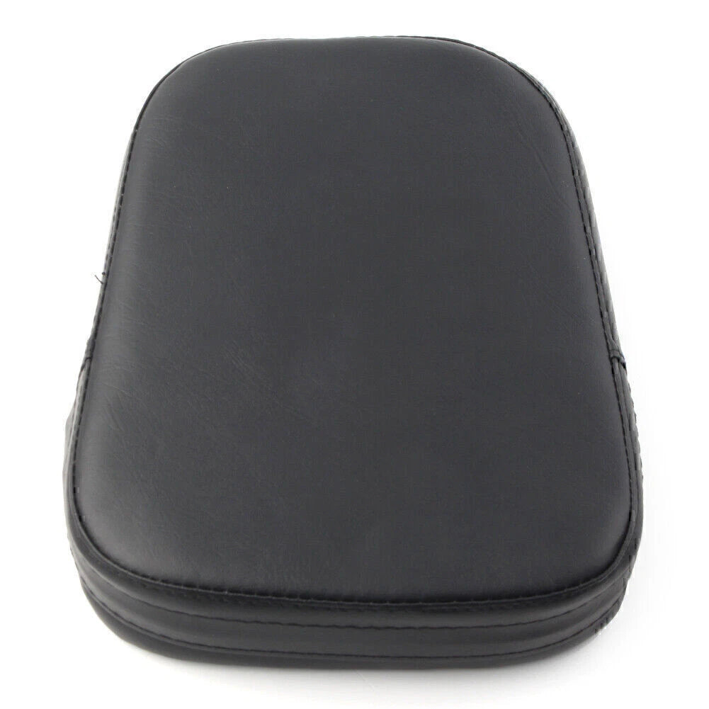 Black Motorcycle Sissy Bar Backrest Cushion Pad for Harley Chopper