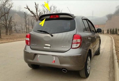 Factory Style Spoiler Wing ABS for Nissan Micra March (2011-2016)