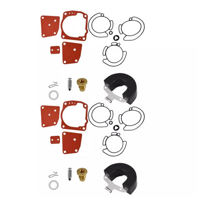 2x Carburetor Rebuild Kit for Johnson/Evinrude 40-60HP (1996-2006)