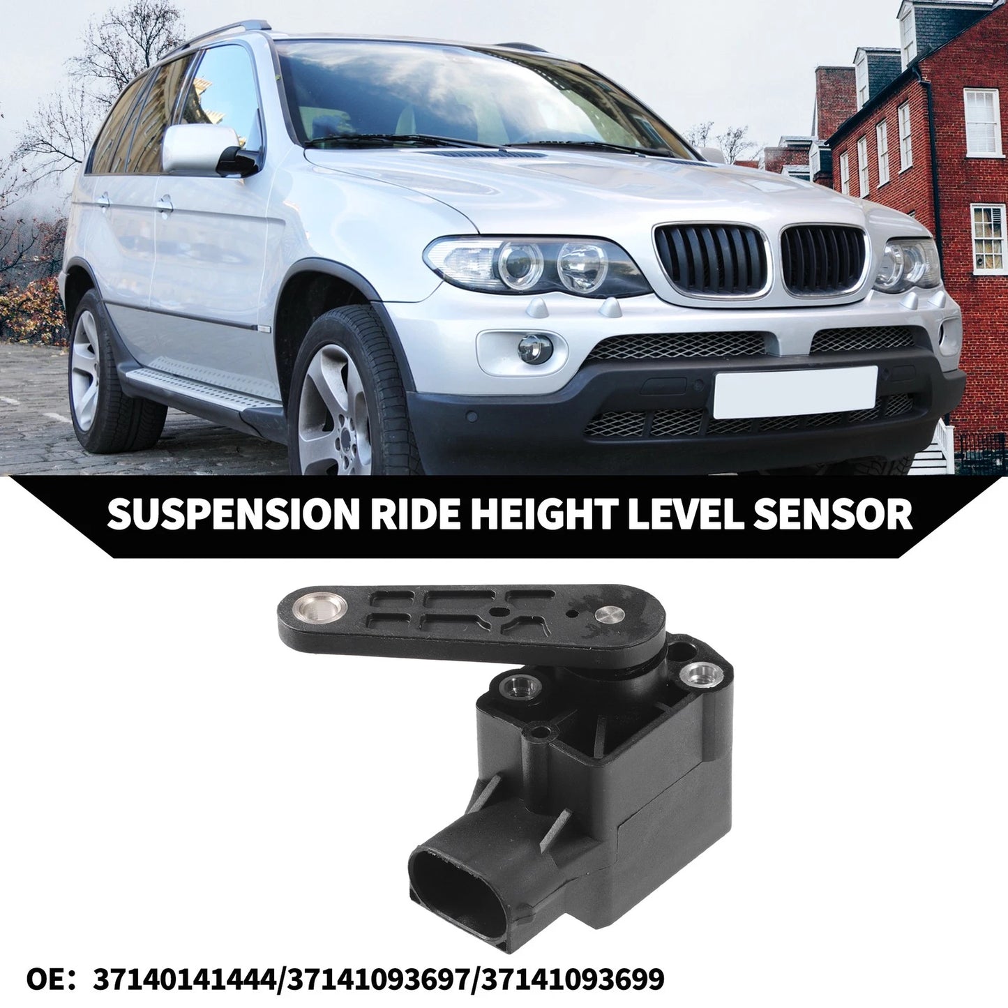 Suspension Ride Height Level Sensor for BMW 325Ci (2001-2006) - 2 Pcs