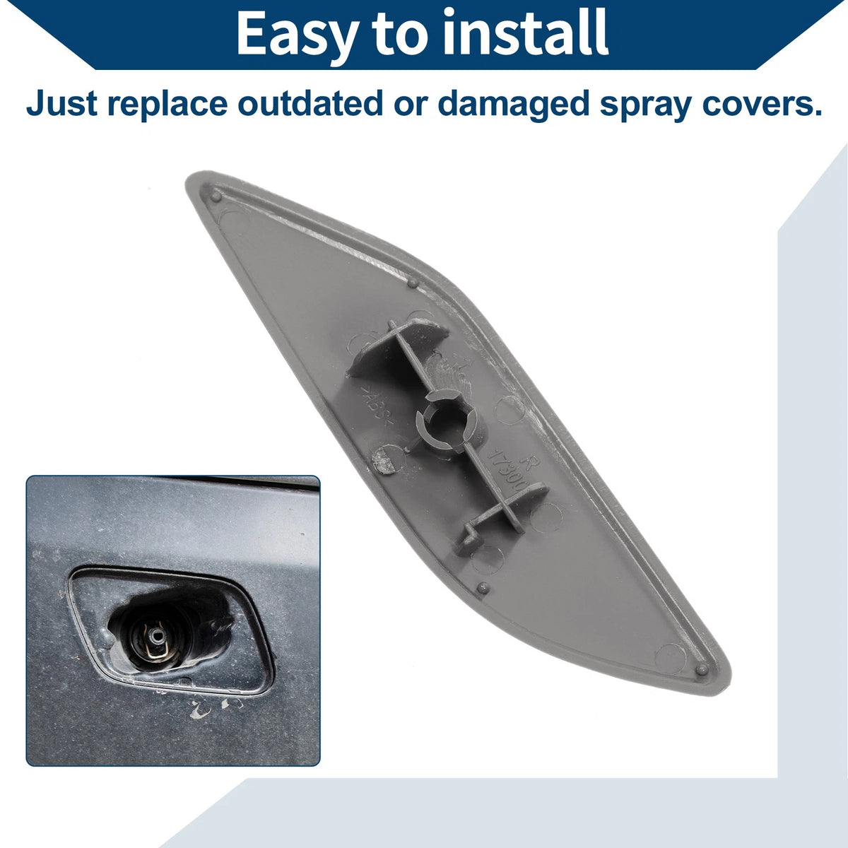 Front Right Washer Nozzle Cover for Honda Accord VIII (2008-2012)