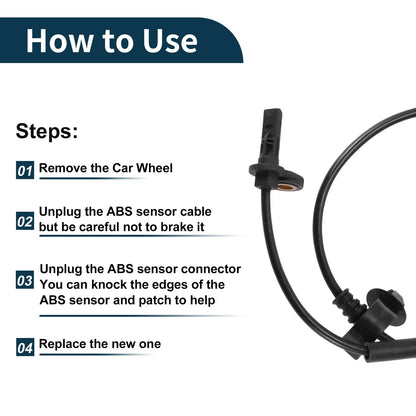 ABS Wheel Speed Sensor for Honda CR-V Front Right (2012-2016)