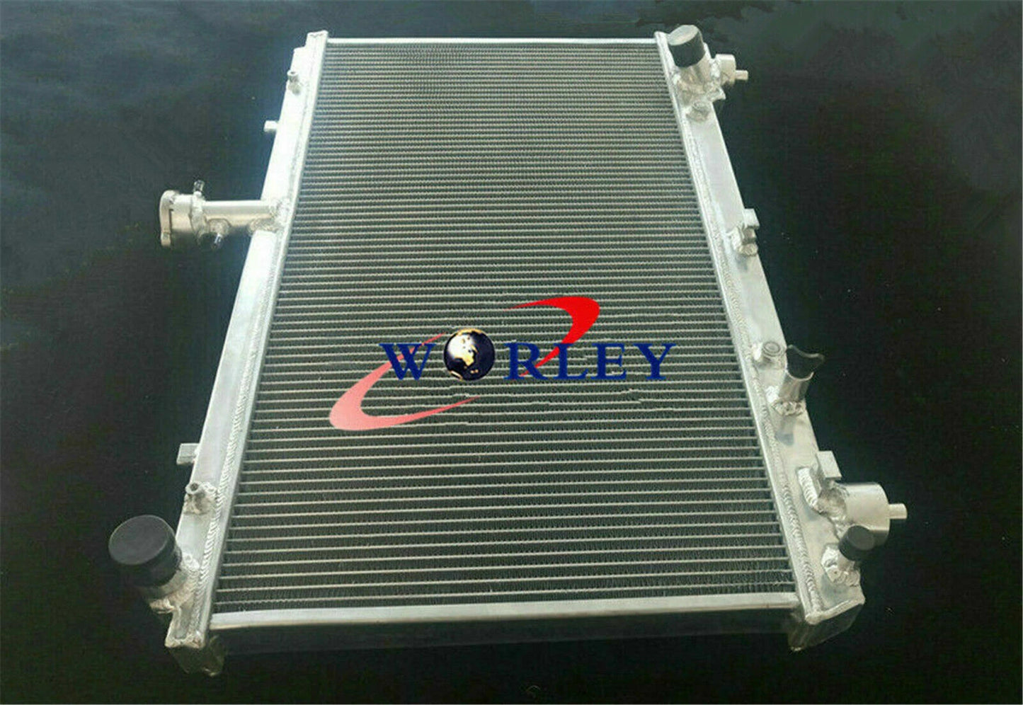 Aluminum Radiator & Fan for Chevy Camaro SS Zeta LS3 L99 (2012-2015)