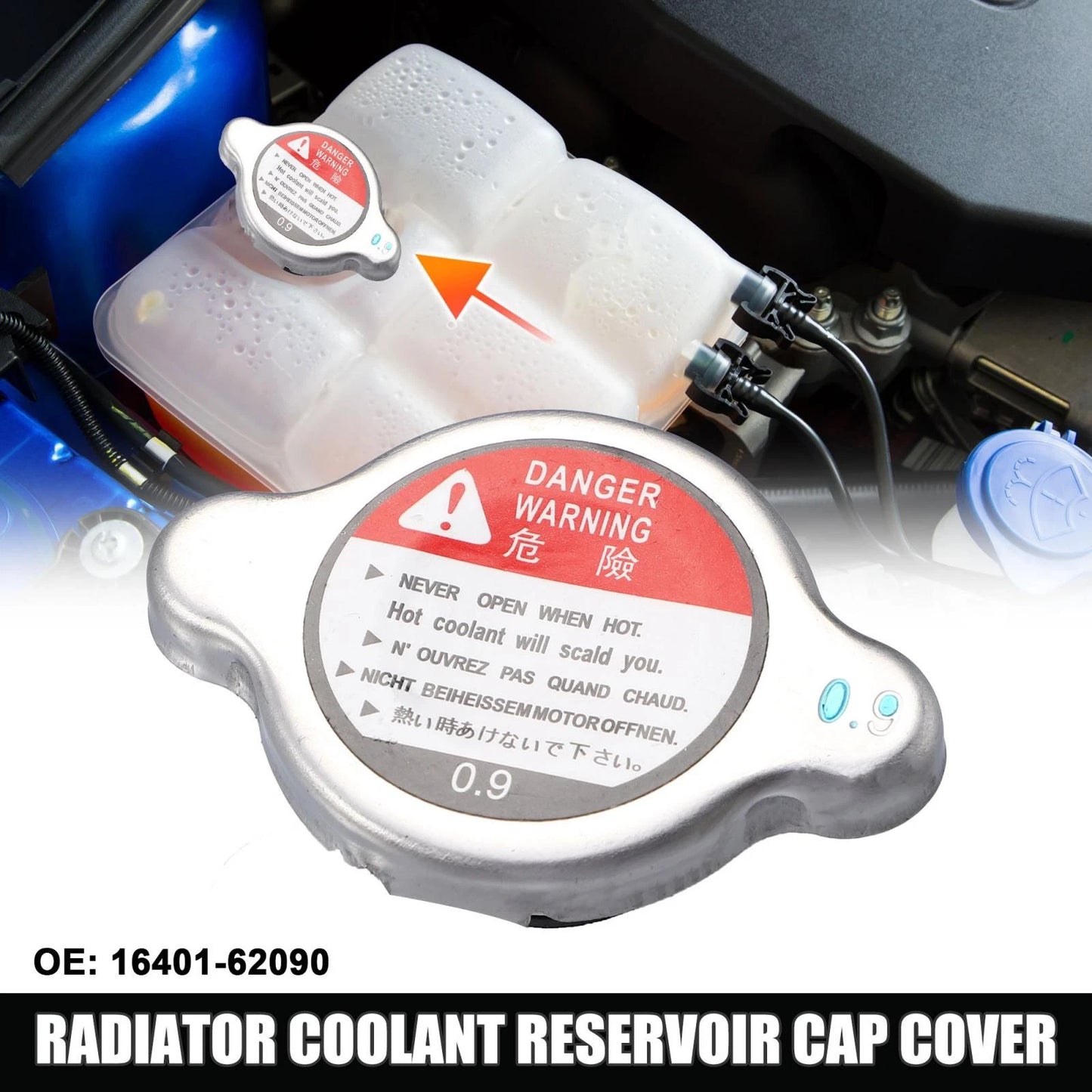 Radiator Coolant Reservoir Cap for Toyota Avalon (1996-1998)