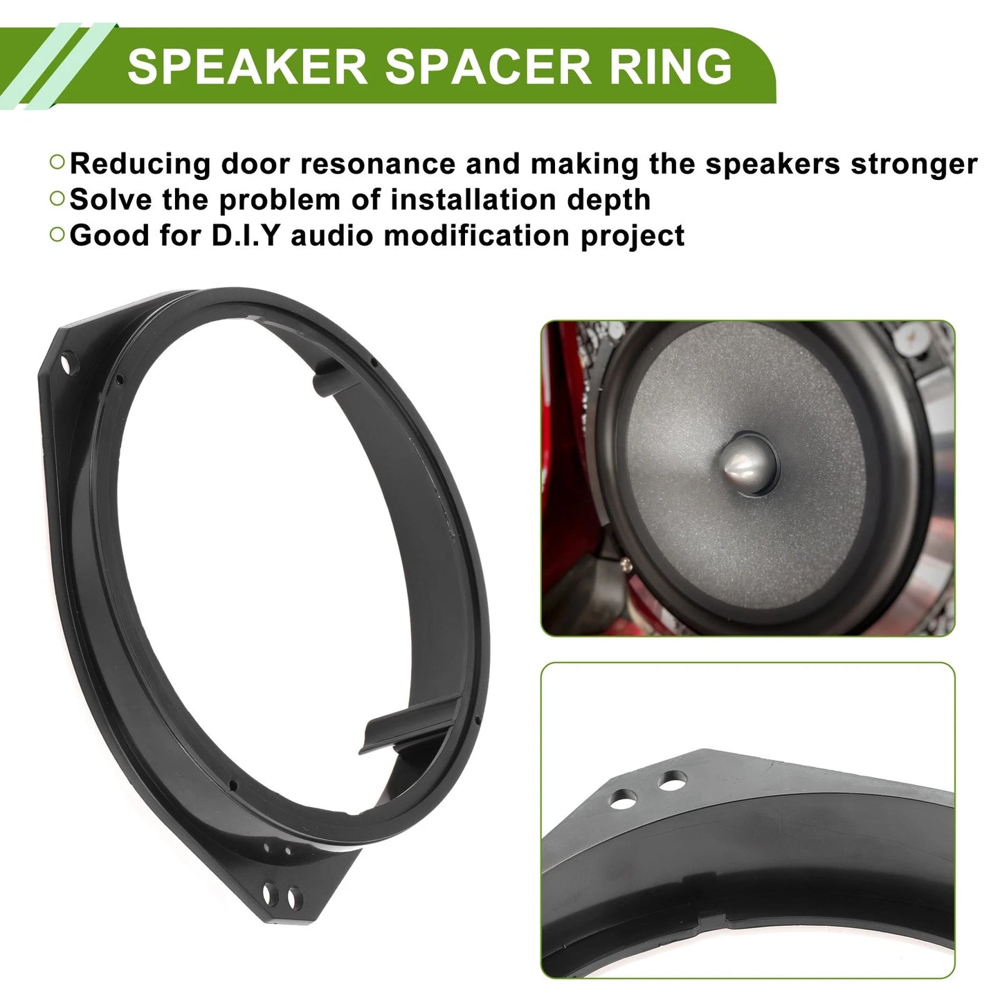 Speaker Spacer Ring for BMW X5 (E53) 6.5" Tweeter Adapter (2000-2006)