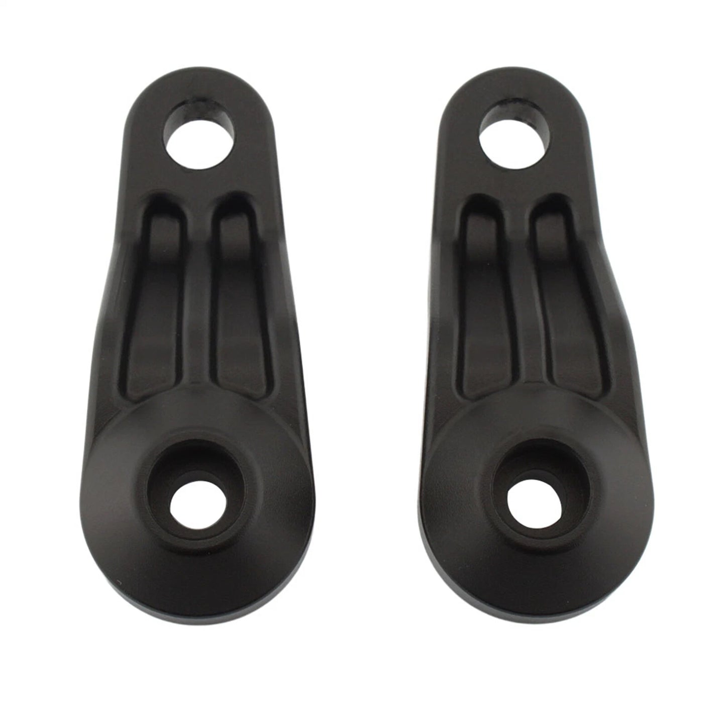 2 x Black Rear Turn Signal Light Holders for Triumph Thruxton (2016-2023)