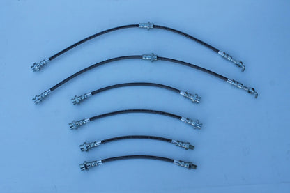 Braided Brake Hose Set (6) for Nissan 300ZX Z31 (1984-1990)